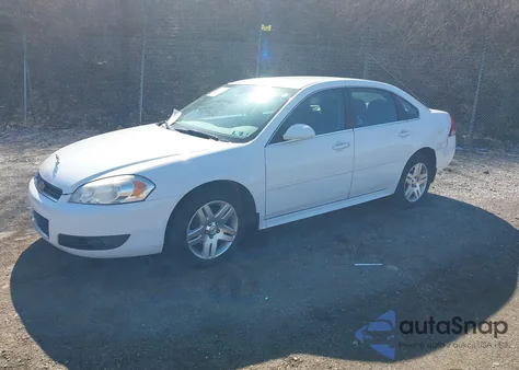 2011 Chevrolet Impala Lt из США, поврежденный, VIN 2G1WB5EK5B1128083